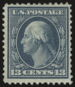 Sale 976, Lot 1953, 1909 Bluish Paper Issue (Scott 357-366)