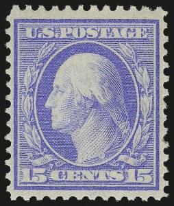 Sale 976, Lot 1955, 1909 Bluish Paper Issue (Scott 357-366)