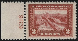 Sale 976, Lot 1980, 1913-15 Panama-Pacific Issue (Scott 397-404)