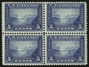 Sale 976, Lot 1983, 1913-15 Panama-Pacific Issue (Scott 397-404)