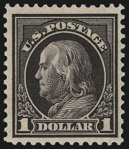 Sale 976, Lot 2010, 1912-14 Washington-Franklin Issue (Scott 405-423)