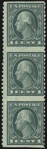 Sale 976, Lot 2011, 1913-15 Washington-Franklin Issues (Scott 424-460)