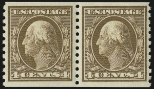 Sale 976, Lot 2027, 1913-15 Washington-Franklin Issues (Scott 424-460)
