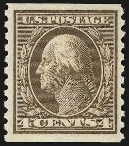 Sale 976, Lot 2028, 1913-15 Washington-Franklin Issues (Scott 424-460)