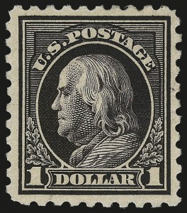 Sale 976, Lot 2050, 1913-15 Washington-Franklin Issues (Scott 424-460)