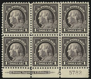 Sale 976, Lot 2105, 1917-19 Issues (Scott 481-524)