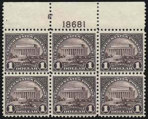 Sale 976, Lot 2156, 1922-29 Issues (Scott 551-573)