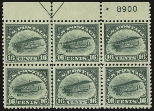 Sale 976, Lot 2218, Air Post (Scott C1-C12, including Inverted Jenny)