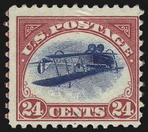 Sale 976, Lot 2225, Air Post (Scott C1-C12, including Inverted Jenny)