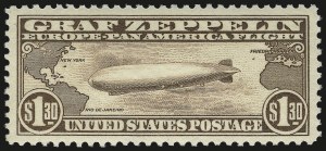 Sale Number 976, Lot Number 2239, Air Post Graf Zeppelin Issue (Scott C13-C15)