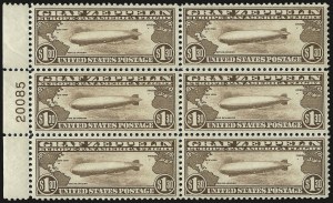 Sale 976, Lot 2244, Air Post Graf Zeppelin Issue (Scott C13-C15)