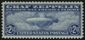 Sale Number 976, Lot Number 2247, Air Post Graf Zeppelin Issue (Scott C13-C15)