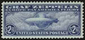 Sale 976, Lot 2248, Air Post Graf Zeppelin Issue (Scott C13-C15)