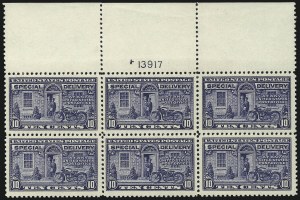 Sale 976, Lot 2269, Special Delivery, Registration (E, F)