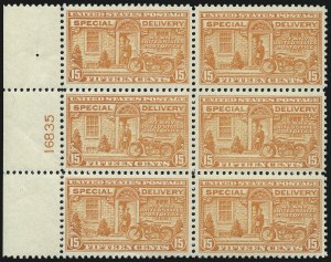 Sale 976, Lot 2271, Special Delivery, Registration (E, F)