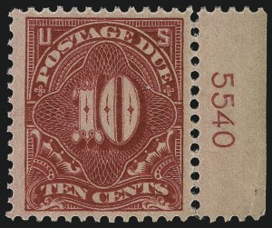 Sale 976, Lot 2287, Postage Due (J)