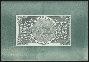 Sale 976, Lot 2587, The Martin Richardson Gold Medal Collection of U.S. Post Office Seals (1872 Registry Seals)