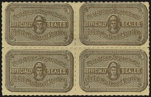 Sale 976, Lot 2603, The Martin Richardson Gold Medal Collection of U.S. Post Office Seals (1877-1969 Post Office Seals)