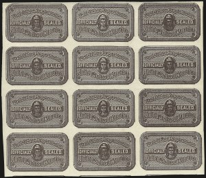 Sale 976, Lot 2607, The Martin Richardson Gold Medal Collection of U.S. Post Office Seals (1877-1969 Post Office Seals)