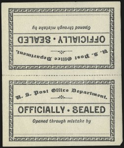 Sale 976, Lot 2639, The Martin Richardson Gold Medal Collection of U.S. Post Office Seals (Typeset Seals)