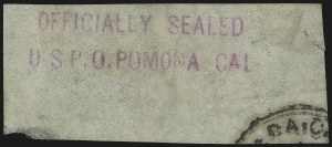 Sale 976, Lot 2653, The Martin Richardson Gold Medal Collection of U.S. Post Office Seals (Typeset Seals)