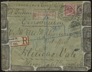 Sale 976, Lot 2661, The Martin Richardson Gold Medal Collection of U.S. Post Office Seals (1872-1969 Post Office Seals on Cover)