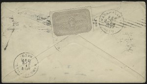 Sale 976, Lot 2666, The Martin Richardson Gold Medal Collection of U.S. Post Office Seals (1872-1969 Post Office Seals on Cover)
