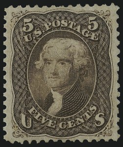 Sale 978, Lot 1020, 1861-66 Issue