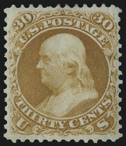 Sale 978, Lot 1023, 1875 Re-Issue of 1861-66 Issue
