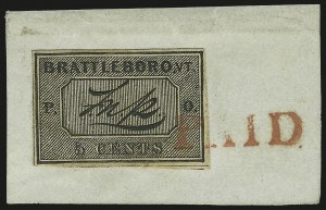 Sale 982, Lot 5001, Postmasters Provisionals