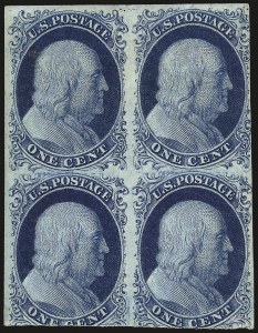 Sale 982, Lot 5047, 1c-3c 1851-56 Issue (Scott 5-11)