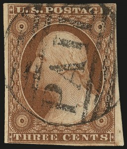 Sale 982, Lot 5056, 1c-3c 1851-56 Issue (Scott 5-11)