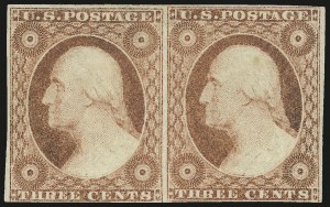 Sale 982, Lot 5067, 1c-3c 1851-56 Issue (Scott 5-11)