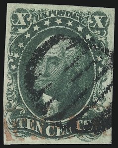 Sale 982, Lot 5079, 5c-12c 1851-56 Issue (Scott 12-17)