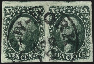 Sale 982, Lot 5083, 5c-12c 1851-56 Issue (Scott 12-17)