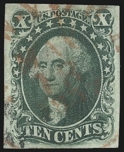 Sale 982, Lot 5091, 5c-12c 1851-56 Issue (Scott 12-17)