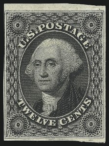 Sale 982, Lot 5092, 5c-12c 1851-56 Issue (Scott 12-17)