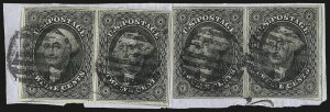 Sale 982, Lot 5096, 5c-12c 1851-56 Issue (Scott 12-17)