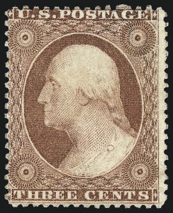Sale 982, Lot 5111, 1c-3c 1857-60 Issue (Scott 18-26A)