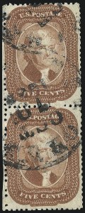Sale 982, Lot 5126, 5c 1857-60 Issue (Scott 27-30A)