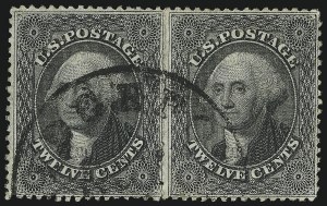 Sale 982, Lot 5149, 10c-90c 1857-60 Issue (Scott 31-39)