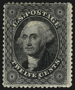 Sale 982, Lot 5152, 10c-90c 1857-60 Issue (Scott 31-39)