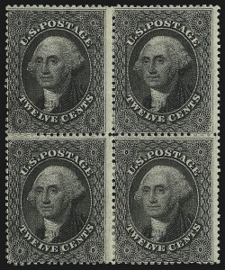 Sale 982, Lot 5153, 10c-90c 1857-60 Issue (Scott 31-39)