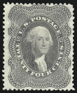 Sale 982, Lot 5154, 10c-90c 1857-60 Issue (Scott 31-39)
