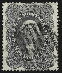 Sale 982, Lot 5156, 10c-90c 1857-60 Issue (Scott 31-39)