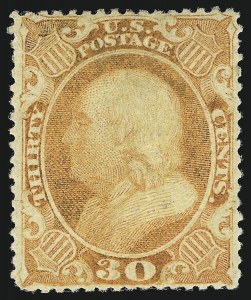 Sale 982, Lot 5157, 10c-90c 1857-60 Issue (Scott 31-39)
