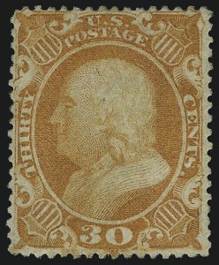 Sale 982, Lot 5160, 10c-90c 1857-60 Issue (Scott 31-39)