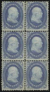 Sale 982, Lot 5183, 1861-66 Issue (Scott 56-67b)