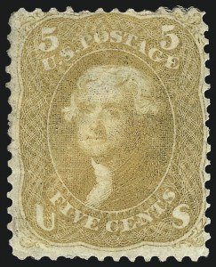 Sale 982, Lot 5199, 1861-66 Issue (Scott 56-67b)