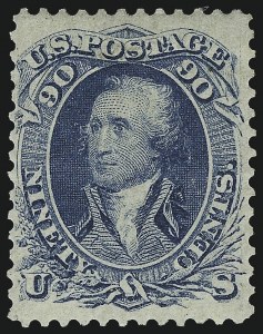 Sale 982, Lot 5210, 1861-66 Issue (Scott 68-78b)